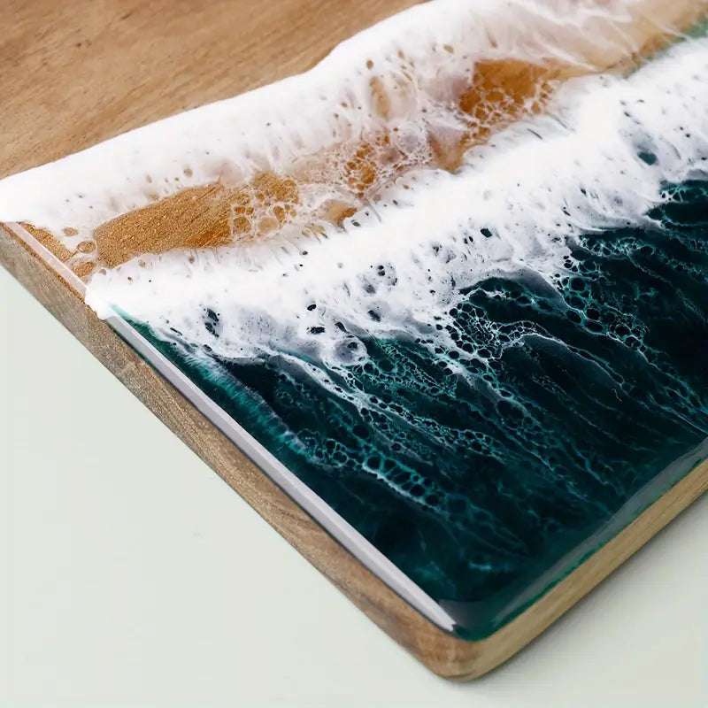 Ocean Wave Resin Cutting Board