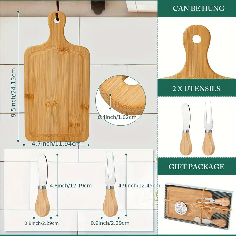 Board and Knife Dimensions'
