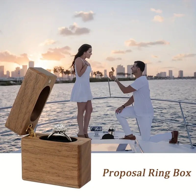 perfect proposal by the ocean