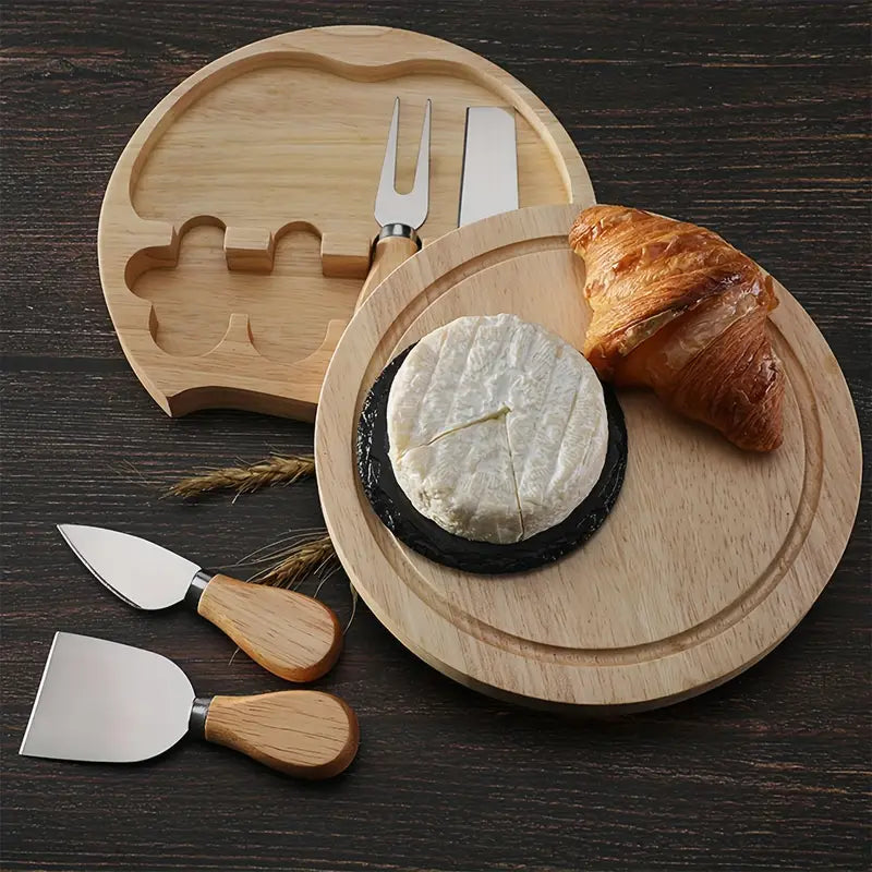 personalized cheese board and knife set