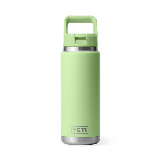 YETI Rambler® Water Bottle with Color-Matched Straw Cap – 18 oz (532 ml) & 26 oz (769 ml) - Personalized