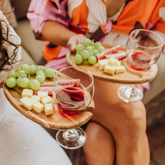 Wine & Appetizer Tray